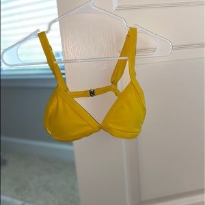 Yellow Zaful Bikini Top